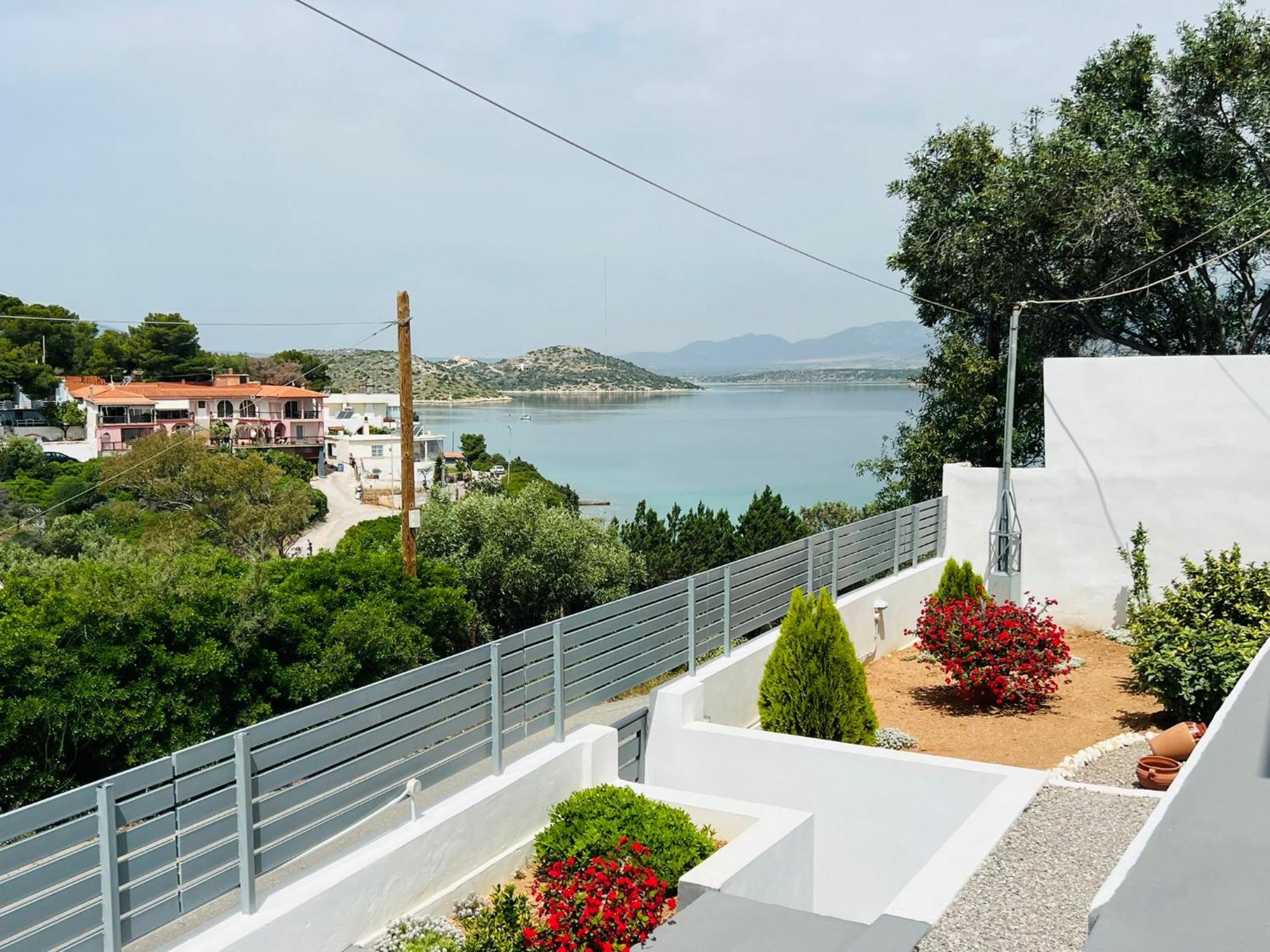 Oceanus Summer House Salamís Exterior foto