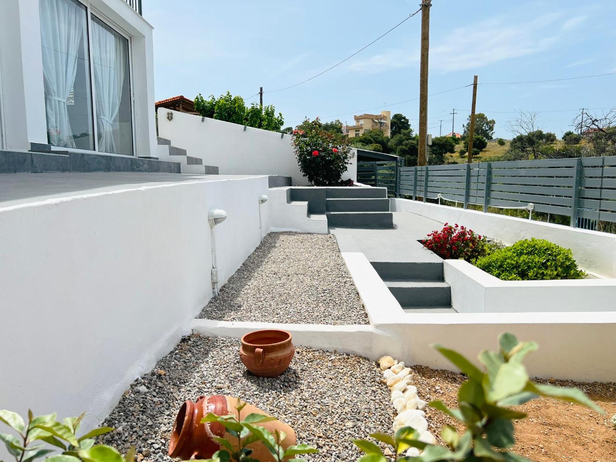 Oceanus Summer House Salamís Exterior foto