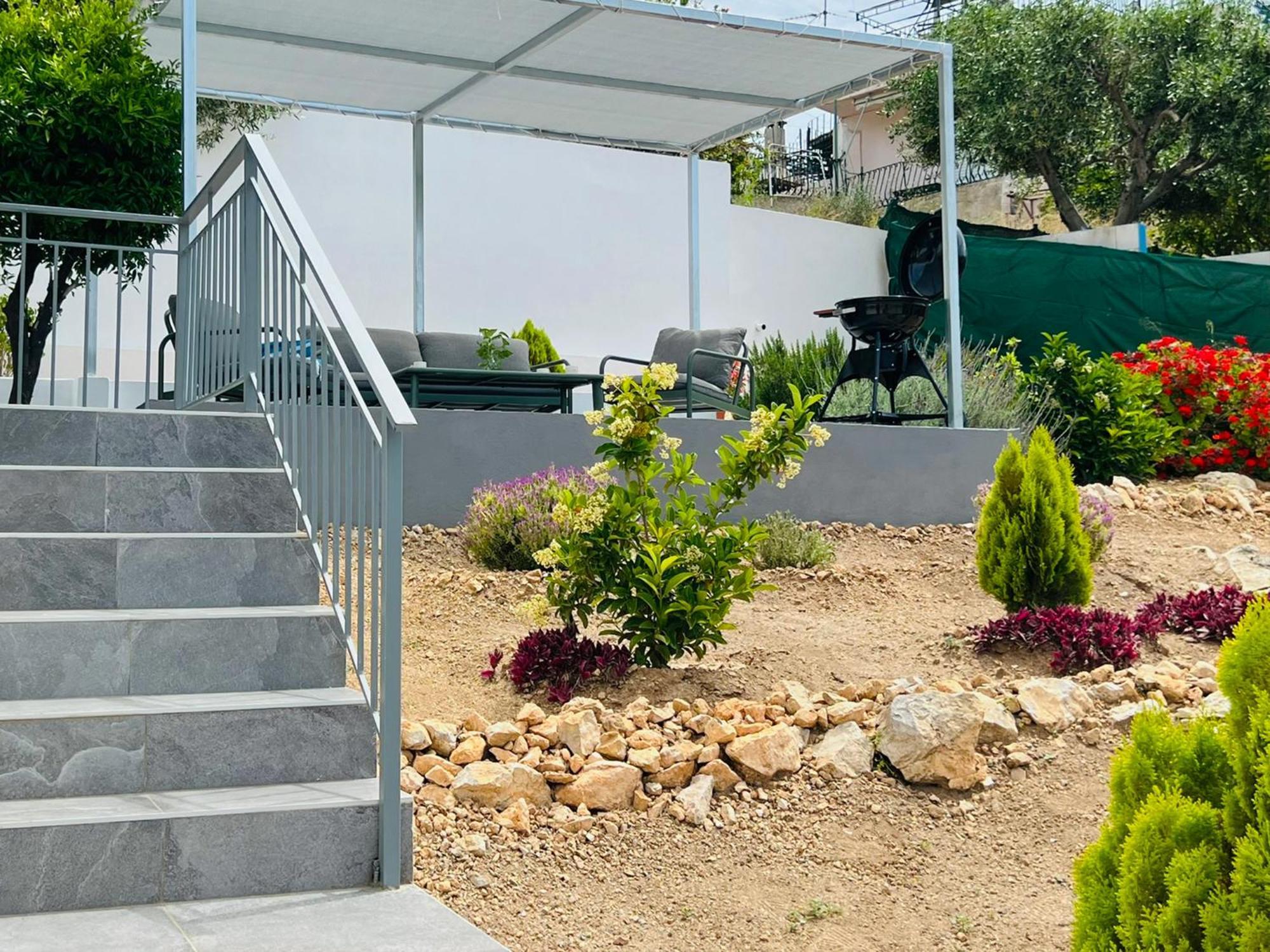 Oceanus Summer House Salamís Exterior foto